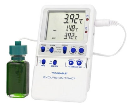 Control Company Traceable® Excursion-Trac™ Datalogging Refrigerator/ Freezer Thermometer