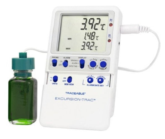 Control Company Traceable® Excursion-Trac™ Datalogging Refrigerator/ Freezer Thermometer