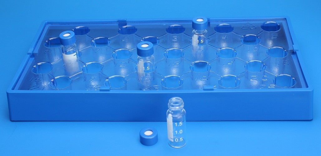 FINNERAN-25 Position Insert Tray for Universal Vial Rack to hold 12mm vials (Rack sold separately), pkt/5