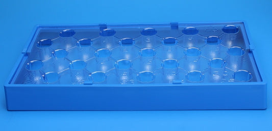 FINNERAN-25 Position Insert Tray for Universal Vial Rack to Hold 15mm Vials, (Rack sold separately), pkt/5