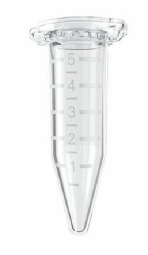 Eppendorf 5ml Safe lock tubes, Max RCF:25,000xg, pkt/200