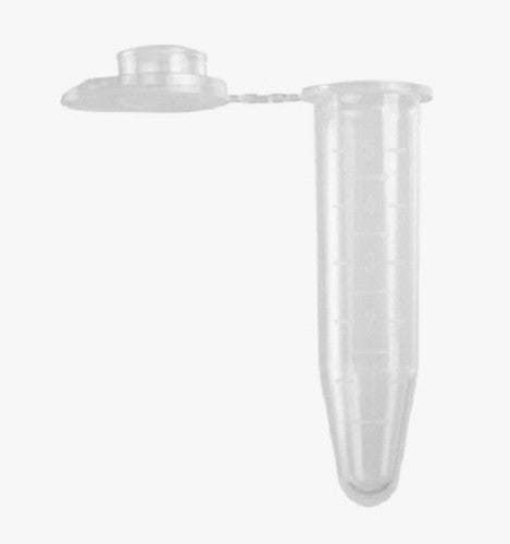 Axygen Clear flip top, snap cap tubes, 5.0ml boil proof- non-sterile, Max RCF:14,000 xg, pkt/250