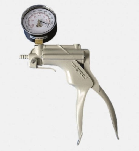 Kartel Manual hand vacuum pump with vacuum gauge
