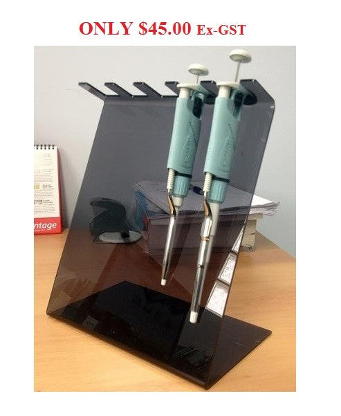 Pipette-Z Rack, charcoal black, holds 5 pipettes