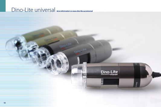 .The Dino-Lite digital microscope product range