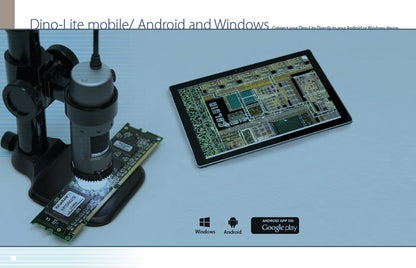 .The Dino-Lite digital microscope product range