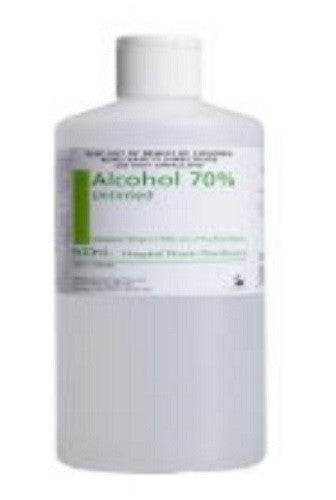 Ethanol Alchol, 70%, 500mL