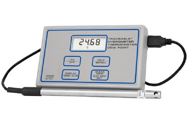 Control Company Dew Point Thermometer Traceable Hygrometer