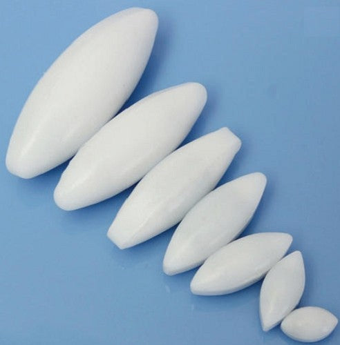 Cowie Magnetic stirring bar, 15mm x 6mm, oval shape, PTFE coated