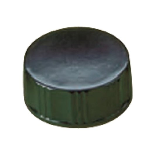 LABCO Plastic Black Cap 28mm, Urea, PVDC liner