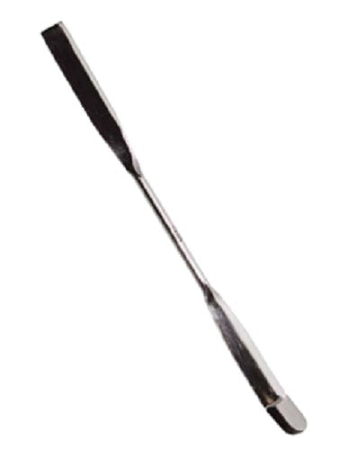 LABCO Spatula Chattaway 125mmL, one end flat  or curled, blade length 40mm, blade width 7mm, handle diameter 3mm