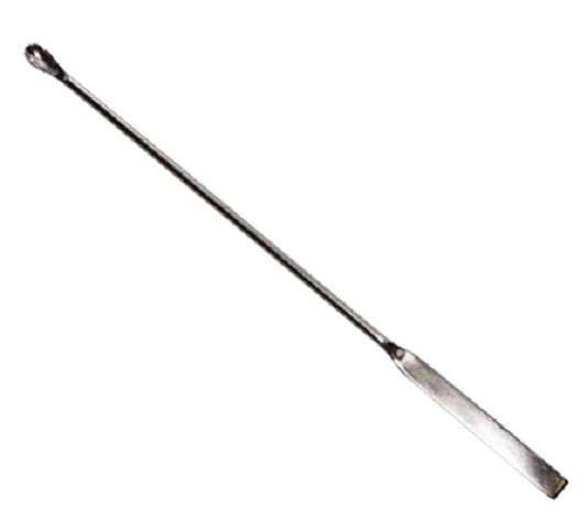 LABCO Spatula Micro Spoon 150mmL, one end flat the other micro spoon, blade length 40mm, blade width 5mm, handle diameter 2.5mm