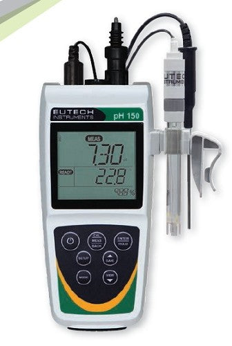 Eutech Bench and Portable pH, Ion,and ORP Meter Options