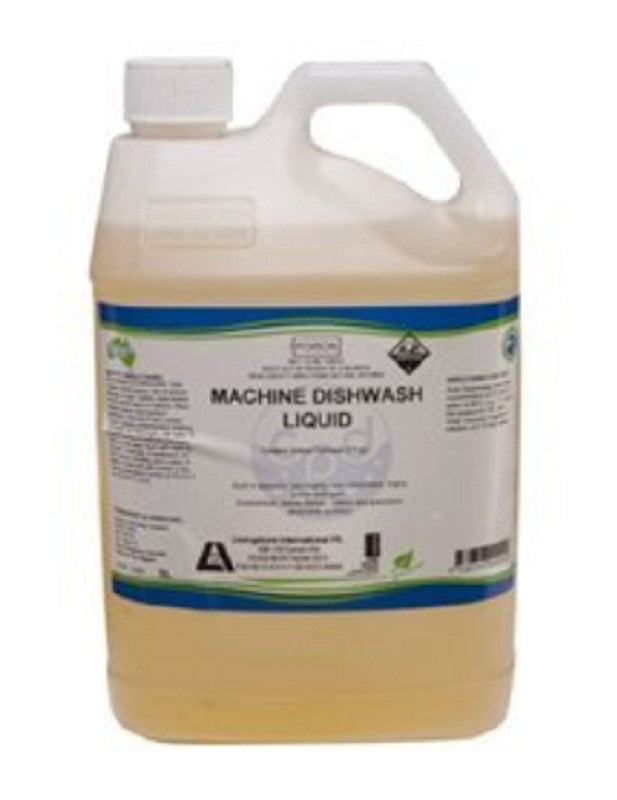 Livingstone Machine Dishwashing Liquid Detergent (12502), 5 Litre Bottle, each