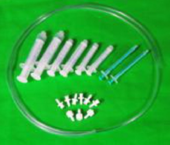 New Era Syringe Kit Small syringes with tubing and Small Syringes.