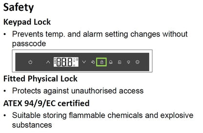 Liebherr Spark-free Laboratory Refrigerators and Freezers with Electronic Control 