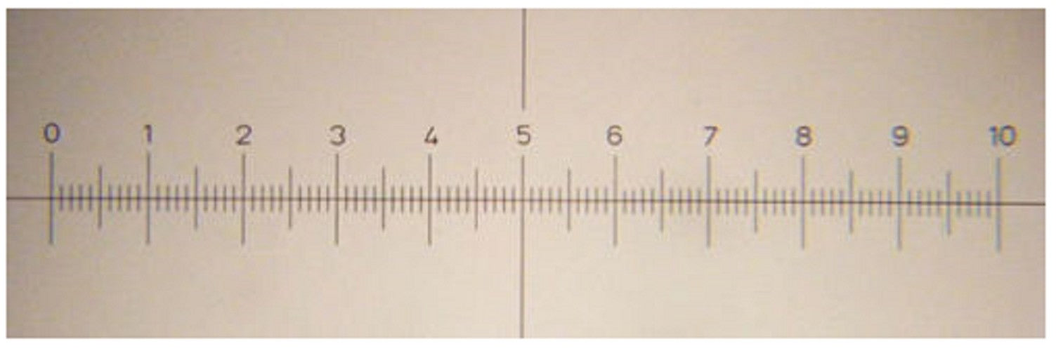 Reticle Microscope Eyepiece, WF10x/18
