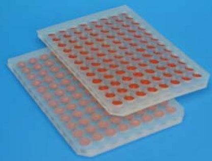 96-Well Plate with Glass Inserts Designed for High Th roughput Chromatography