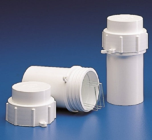 Slide mailer container with screw cap,40x90mm, holds 5-10 slides, each