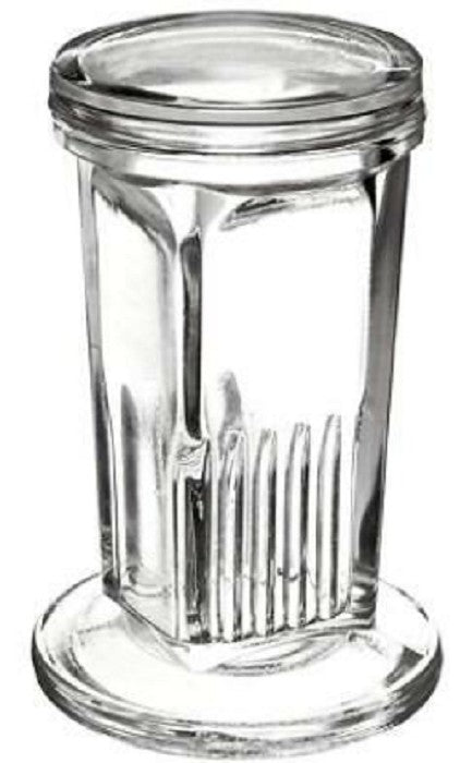 Technos Coplin Glass Staining  Jar with Glass Lid, each