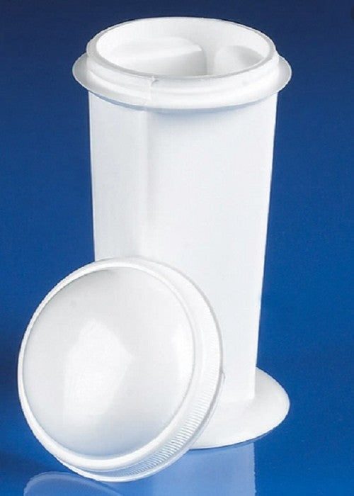 Technos Coplin Polypropylene Staining Jar with Plastic Screw Lid, each