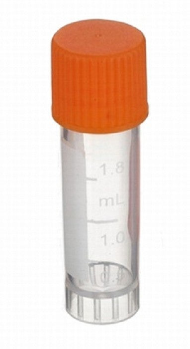 Corning® 2mL, External threaded polypropylene cryogenic vial with screw cap, round self-standing bottom, , ctn/500