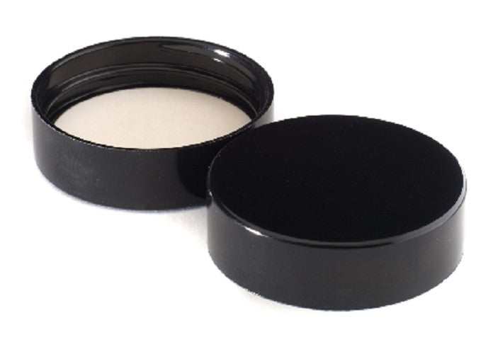 LABCO Cap Urea PVDC Wadded Black 38mm, suits 30mL jar