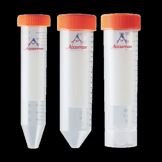 New Product - Accumax Large Disposable Centrifuge Tubes!