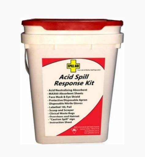 SPILL KIT - Acid Spill Neutralising Kit, 15L Pail (5L Capacity)